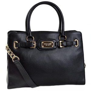 Michael Kors Hamilton Satchel Leather Bag